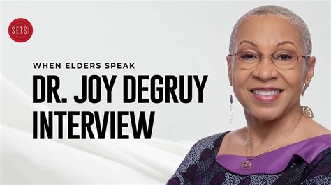 dr joy degruy youtube videos.